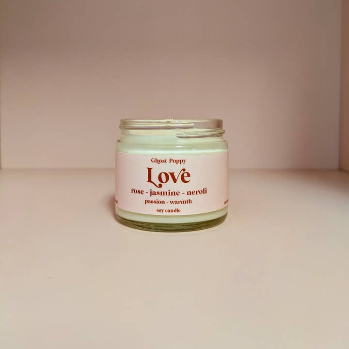 Ghost Poppy - Wholesale Jar/Filled Candle - Love Mini Candle0