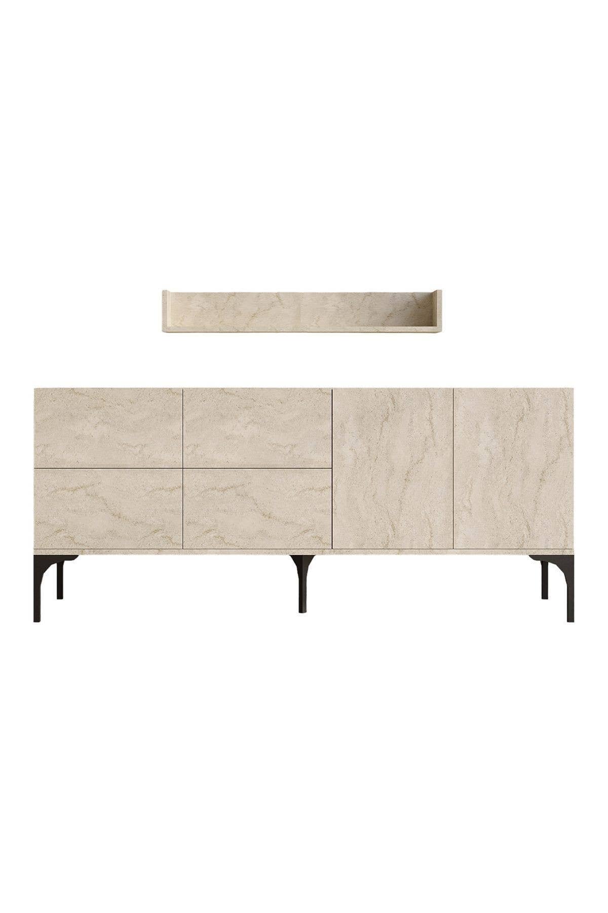 Biggbrands GmbH - Wholesale Console Table - Decormet Stella Console – Travertine1