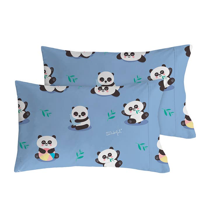 Mr.Wonderful Pandas Kissenbezüge, 50 x 80 (2) cm für den Großhandel von Mr. Wonderful