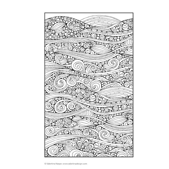 Fox Chapel Publishing - Wholesale Coloring Book - Adult - Color Relax Coloring Book - Take Along Size Adult Coloring2