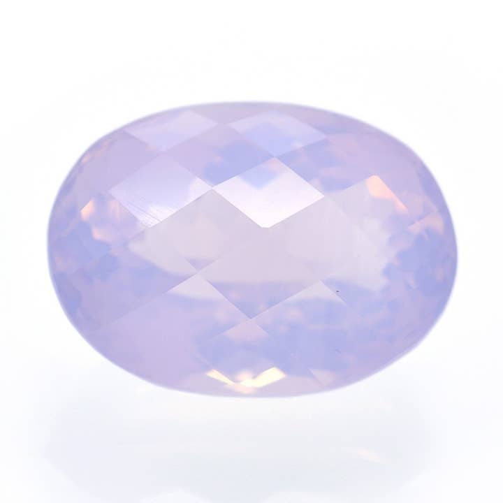 Ametista de corte oval 20.66 ct com tabuleiro de xadrez por atacado de Naturjoya