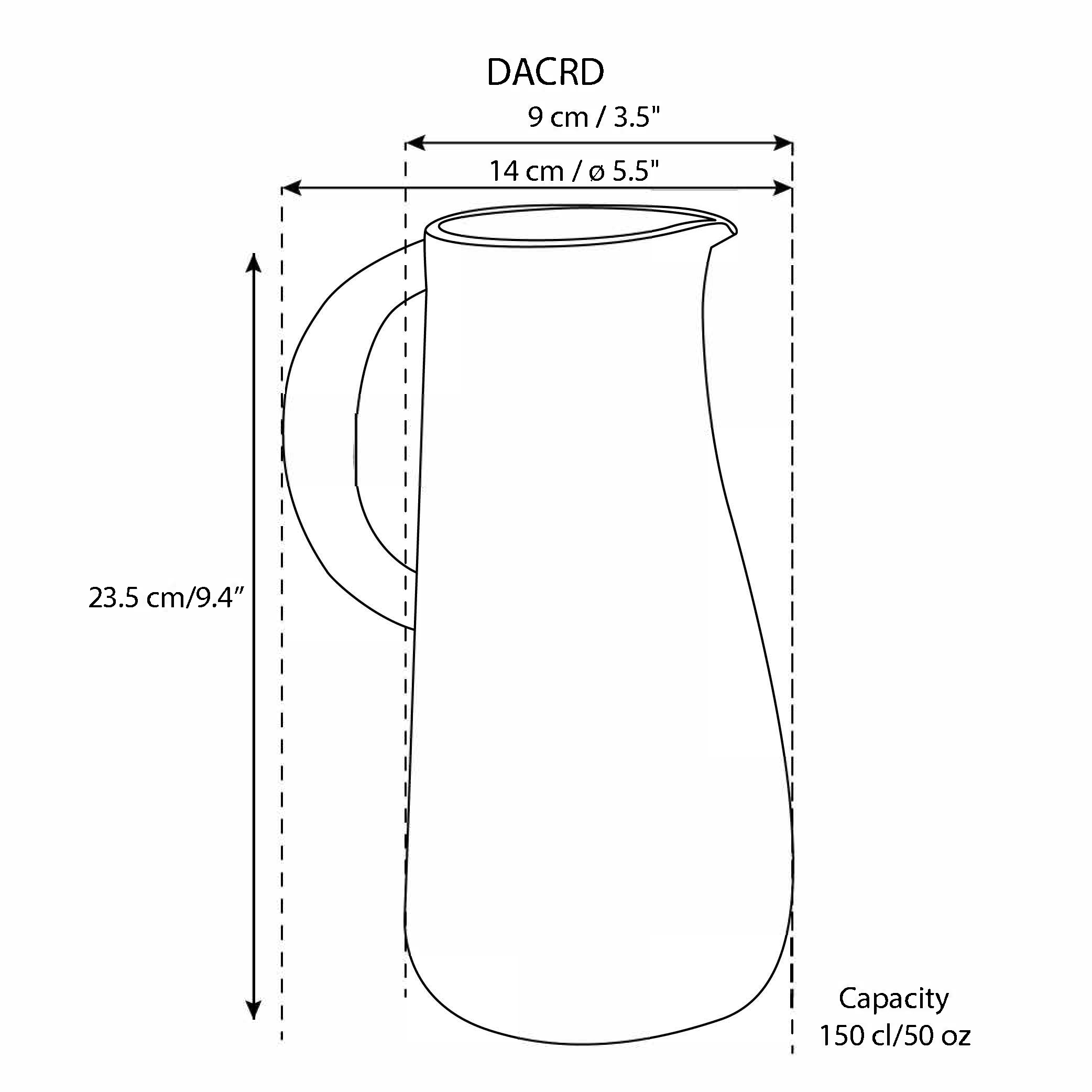 GHARYAN Stoneware & Olive Wood Tableware | Ships from USA - Venta al por mayor Jarras - Jarra y Jarrón de Gres Hechos a Mano para Flores | Dadasi 50 oz11