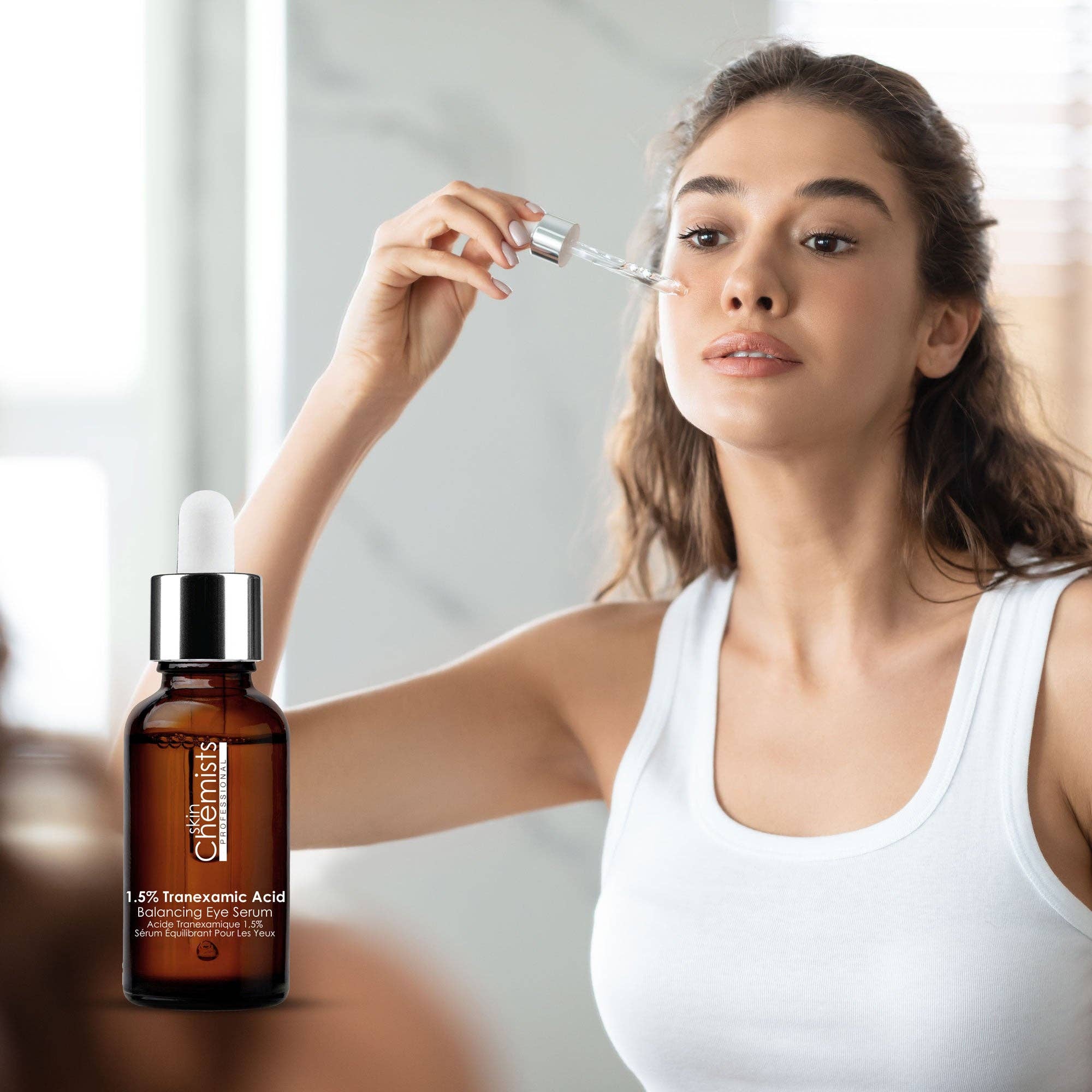 Skin Research Ltd. | Anti-Ageing Skincare & Beauty – wholesale Eye serum – skinChemists 1.5% Transexamic Acid Balancing Eye Serum 15ml3