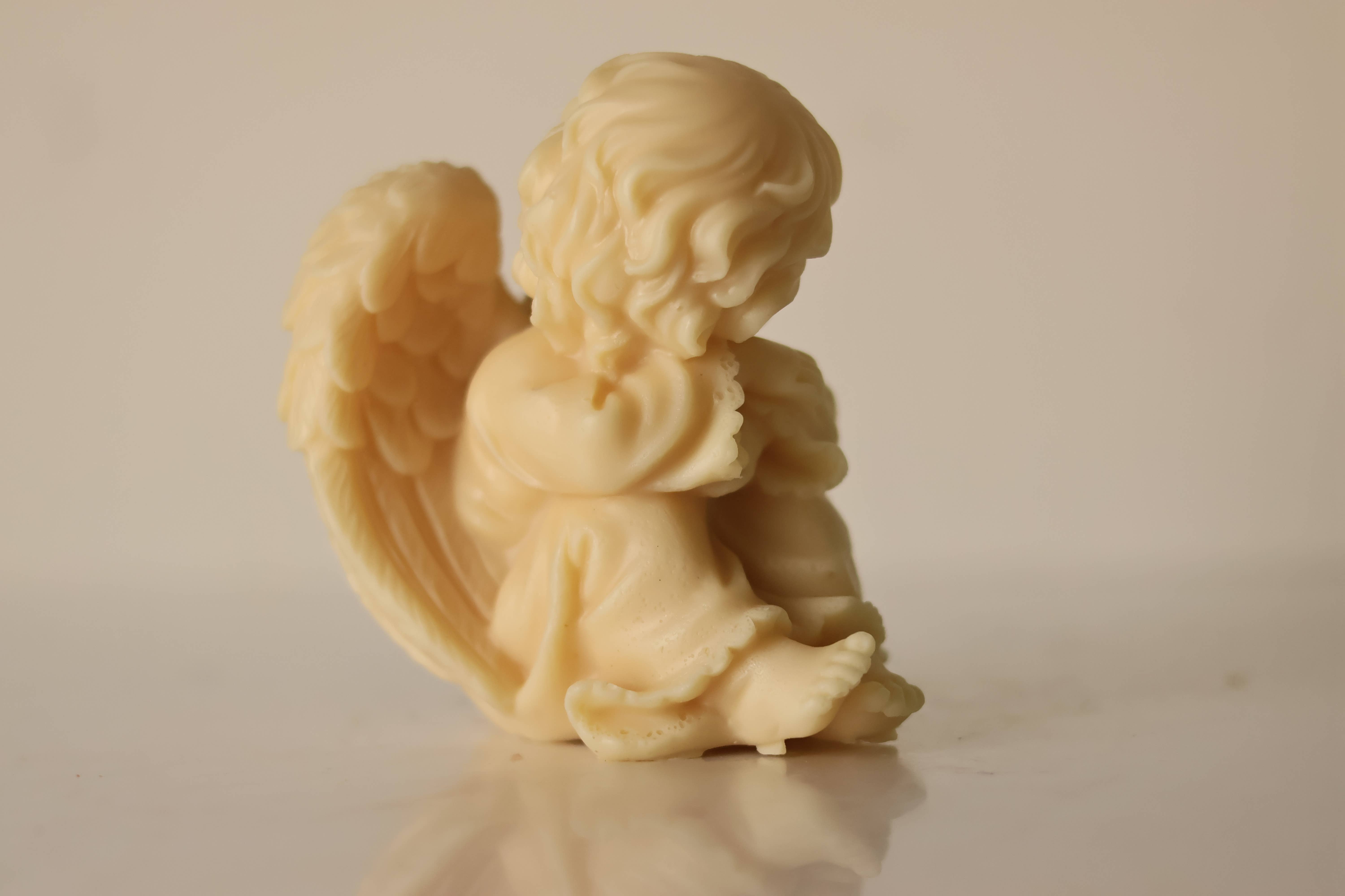 Agaboo Candle - Wholesale Novelty Candle - Cherub Baby Candle 4x4in - Angels6