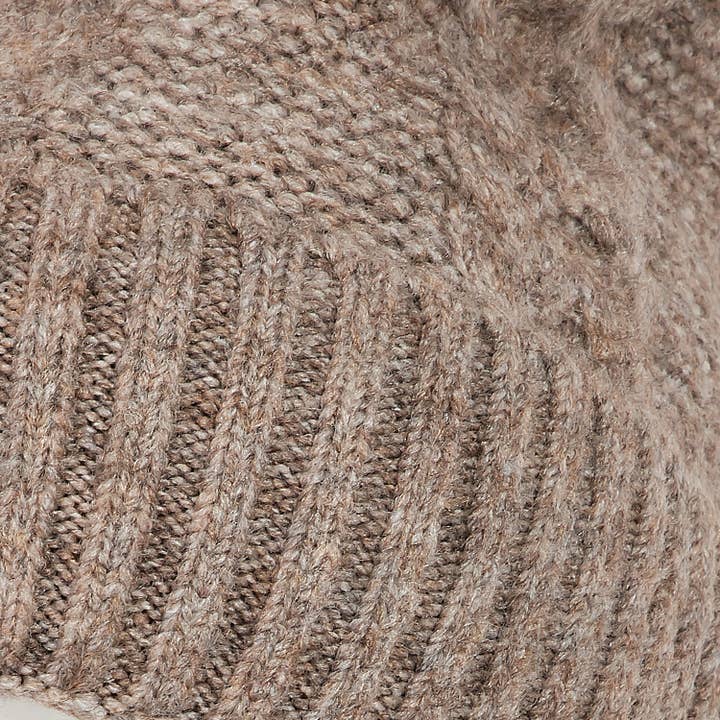 Collections by Fame Accessories - Wholesale Beanie - Women's - Crochet Knit Pompom Beanie7