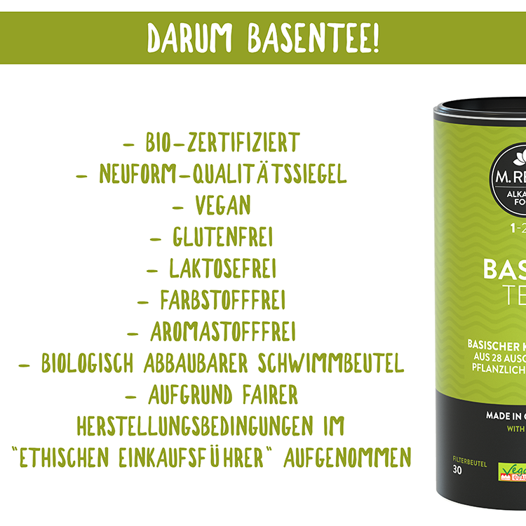 M. Reich - Wholesale Health/Detox Tea - M. Reich basic tea, 30 filter bags4