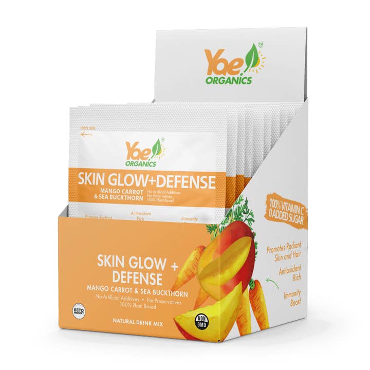 Organic Skin Glow- (Single Serving- 10 Pack) för wholesale av Yae Organics