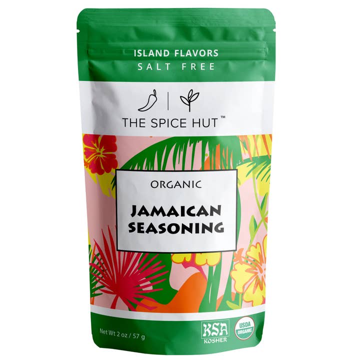 Jamaican Seasoning- Organic Spice Blend - 2oz Salt Free for wholesale by The Spice Hut