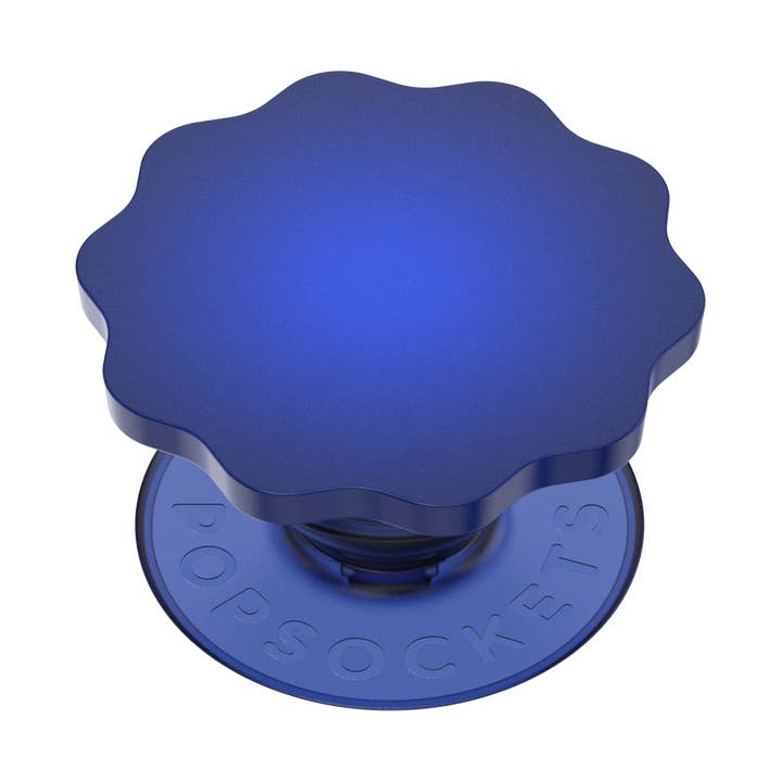 PopSockets - Wholesale Phone Grip - PopSockets Phone Grip - Molded Flower Cobalt