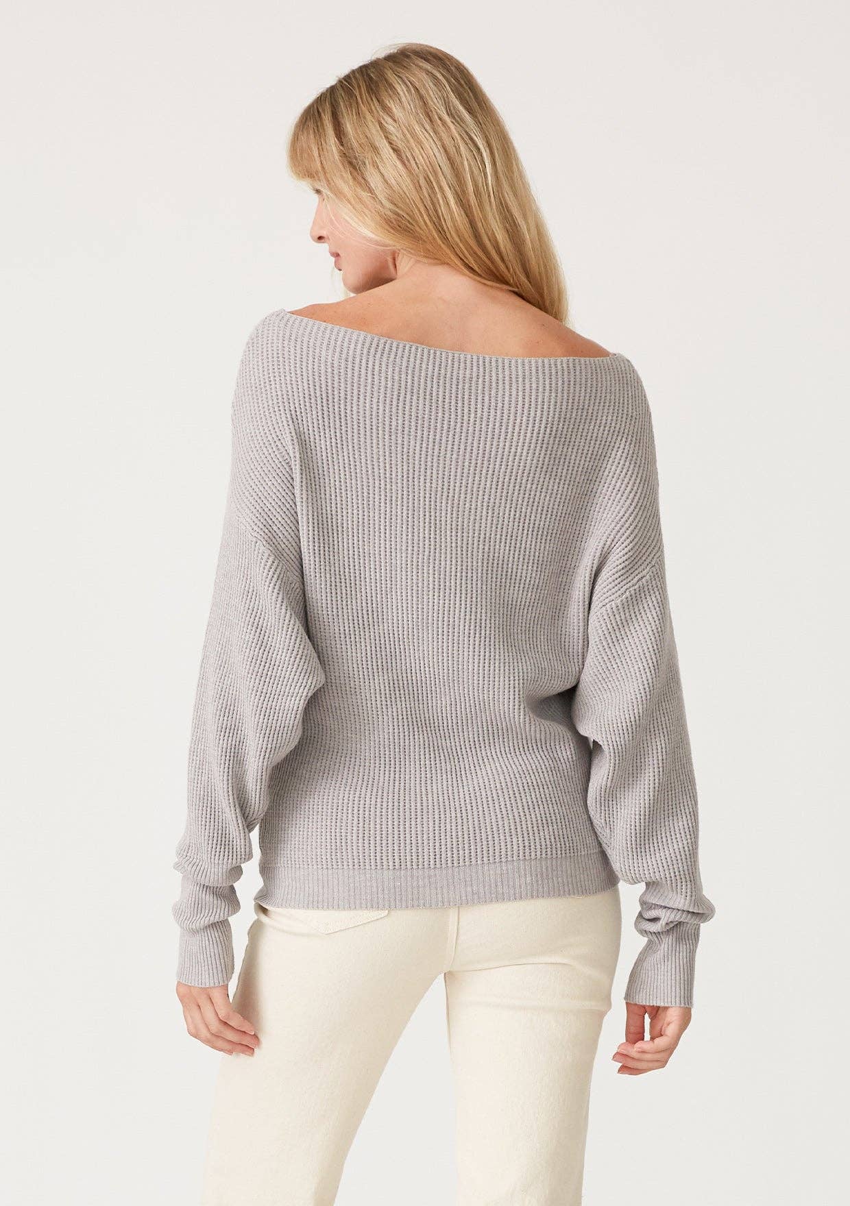 Lovestitch - Vente Pull en maille – femme - Pull en tricot gaufré à manches longues18