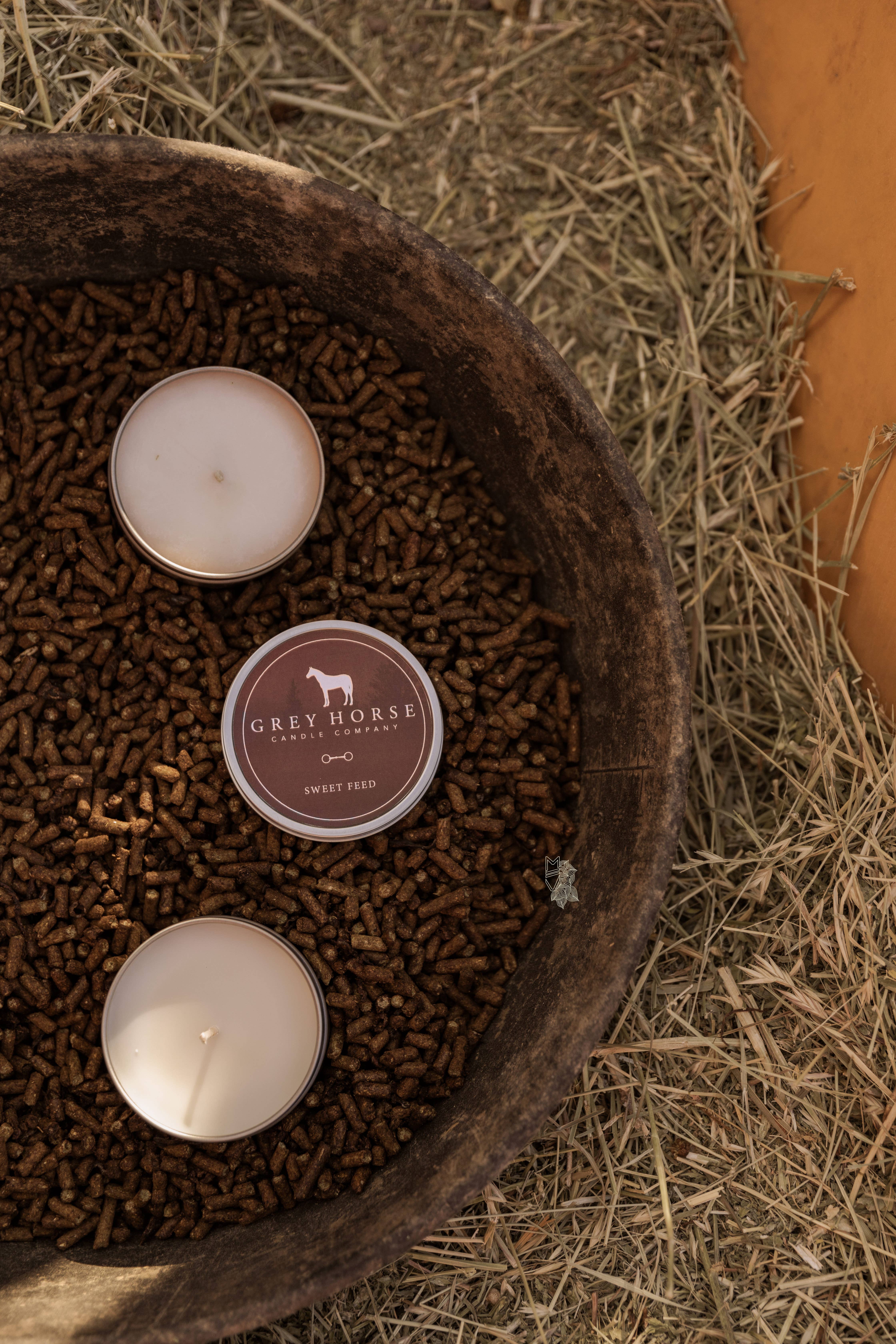 Grey Horse Candle Company - Wholesale Jar/Filled Candle - Sweet Feed Soy Candle3
