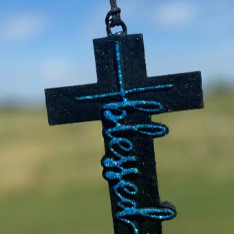 Blessed Cross Car Freshie/Car Scent/Air Freshener for wholesale by Scent Story Freshies