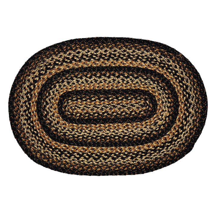 IHF HOME DECOR/IHF RUGS – Großhandel Teppichvorleger – Flechtteppich Black Forest BR-251