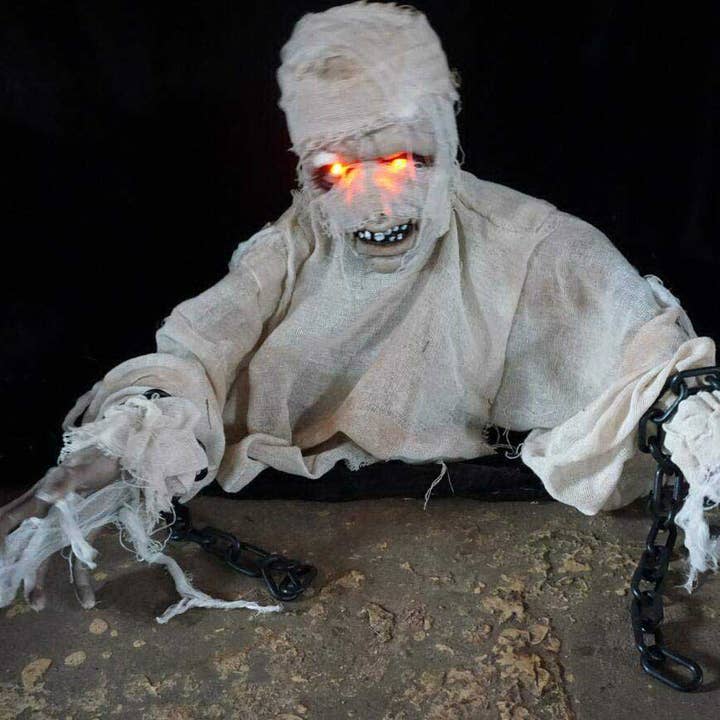 WORTH IMPORTS - Wholesale Outdoor Ornament/Decor - 43" Wide Animated Halloween Groundbreaker Mummy Zombie0