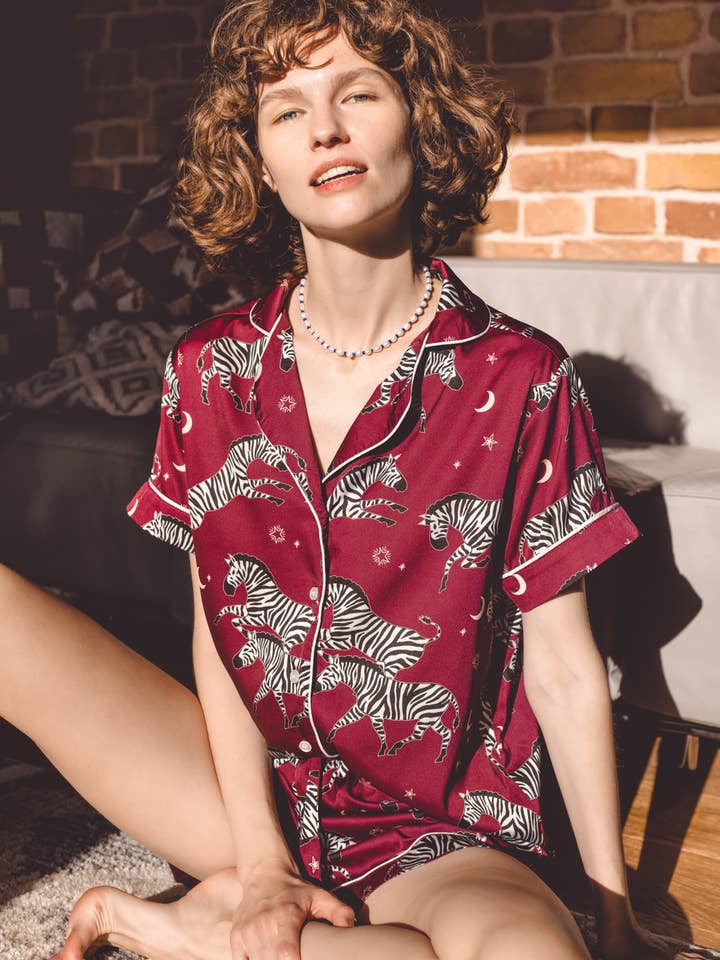 Isabis Short Summer Pajama for wholesale by Averie