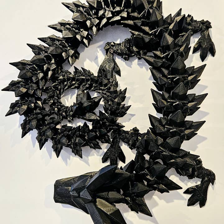 The Midnight Oil - Wholesale Fidget Toy - Kids - 3D Crystal Dragon (24")