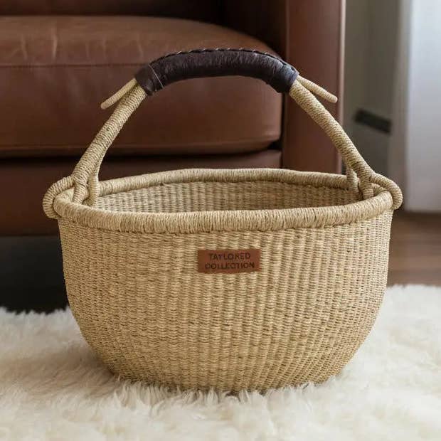 Kiva Large Basket for wholesale by The Taylored Collection