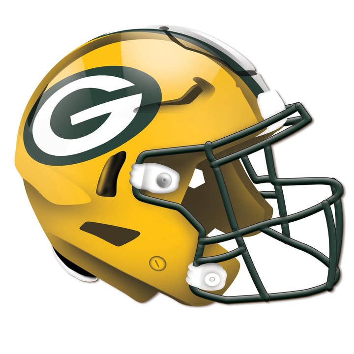 Découpe de casque des Green Bay Packers 24 pouces pour la vente par Fan Creations