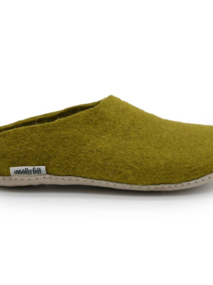 Indoor Slippers for Men & Women with Suede Leather Sole for wholesale by Woollyfelt