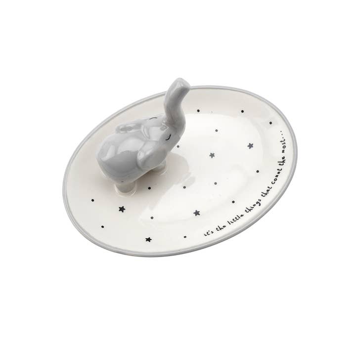 CGB Giftware – wholesale Jewellery dish – Send With Love Elephant Ring Holder Trinket Dish4