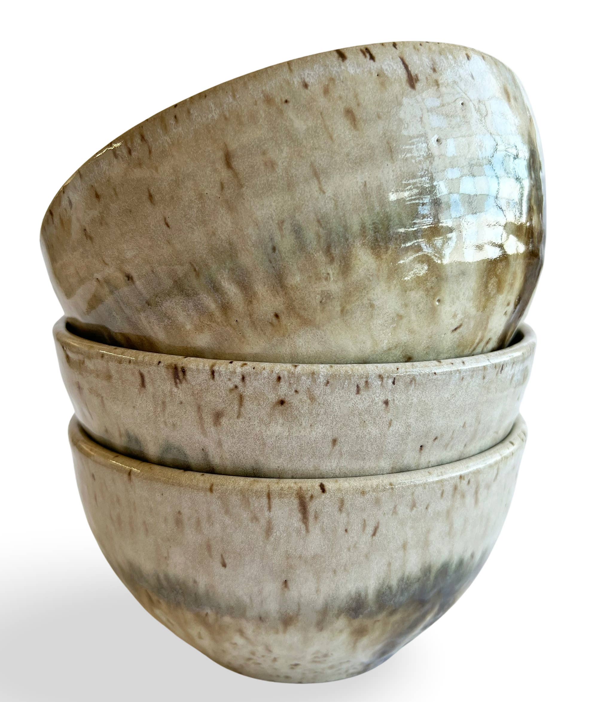 Gina DeSantis Ceramics - Wholesale Bowl - Borealis Soup Bowl in Dawn3