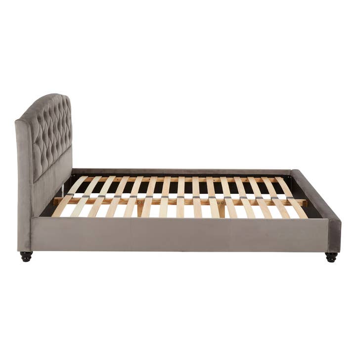 Interiors by Premier – wholesale Bed – Josephine Steel Shade Double Bed3