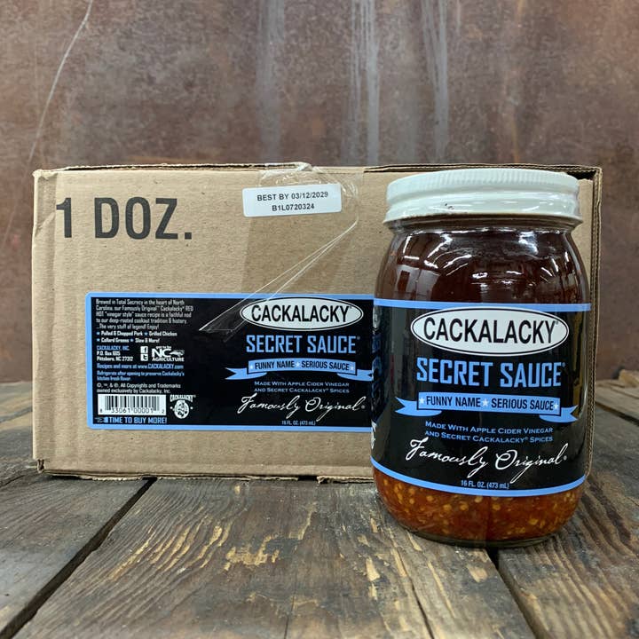 Cackalacky® Secret Sauce® (16 oz.) and other Purchase Wholesale boite cacahuète pour. Free Returns & Net 60 Terms on Faire trending on Faire.