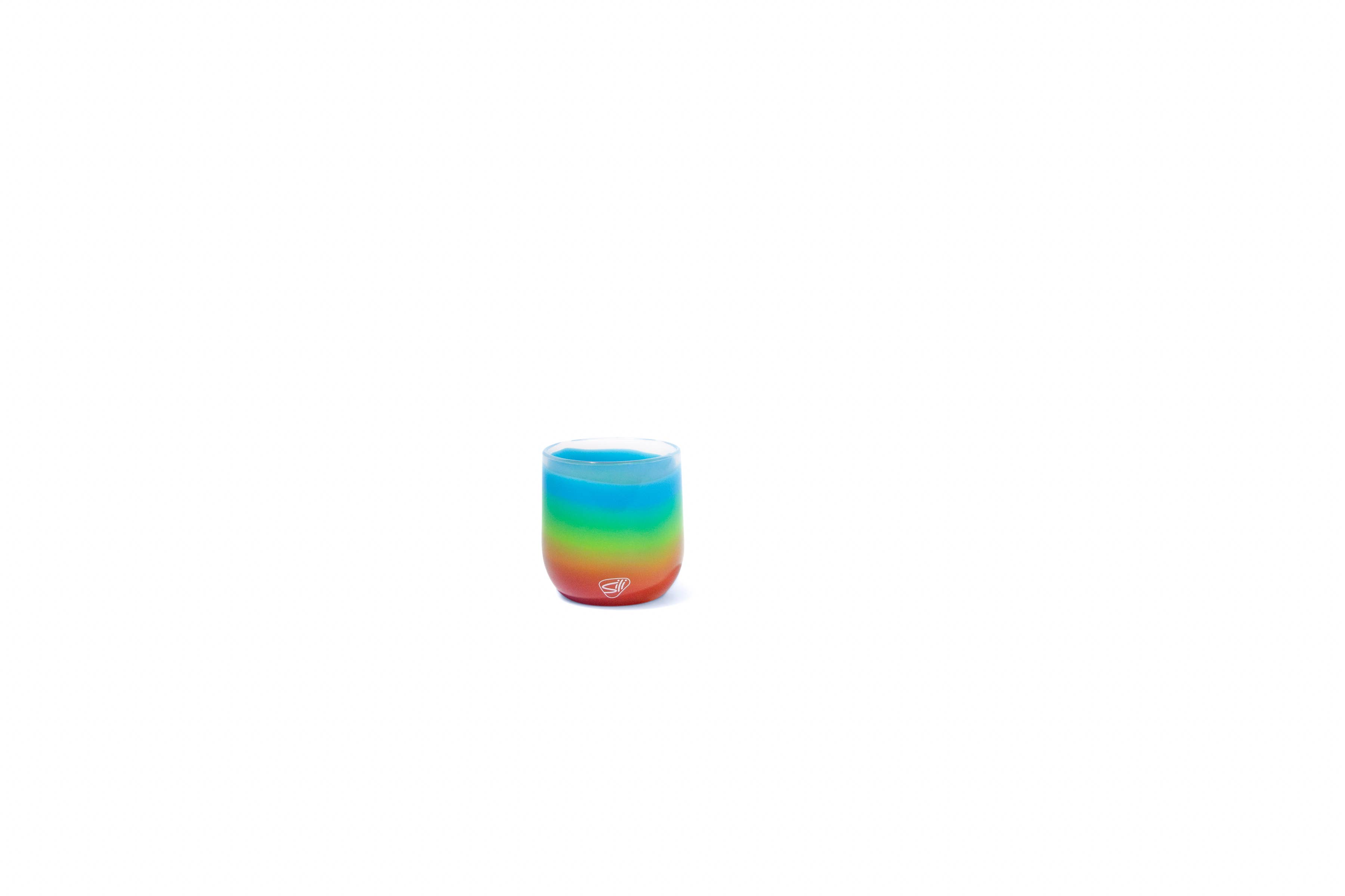 Silipint - Wholesale Wine Glass - 12 oz Silicone Silipint Stemless Wine Glass - Prism