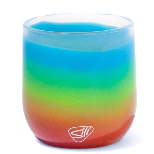 Silipint - Wholesale Wine Glass - 12 oz Silicone Silipint Stemless Wine Glass - Prism0