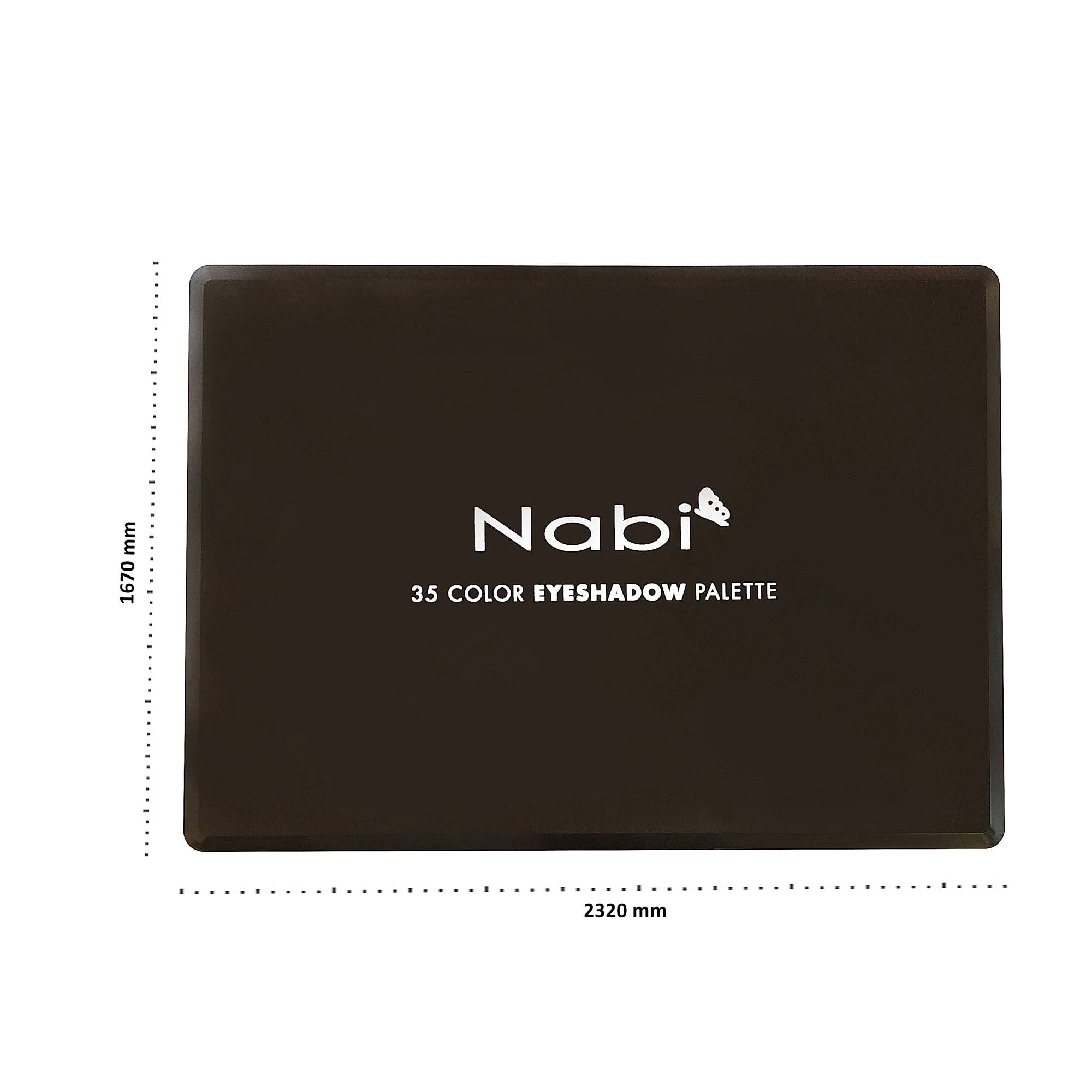 Nabi Cosmetic - Wholesale Eyeshadow Palette - 35ES Rome - Nabi 35 Color Eyeshadow Palette Rome 12PCS SET4