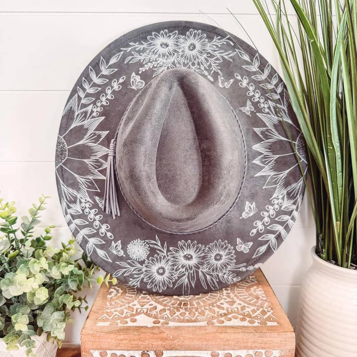 Willie & Dolly Designs – wholesale Cowboy Hat – Women’s – Floral Print Hat8