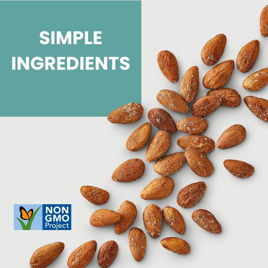 Purely Sprouted - Wholesale Nuts - Smoked Sea Salt Sprouted Almonds 4 oz bag3