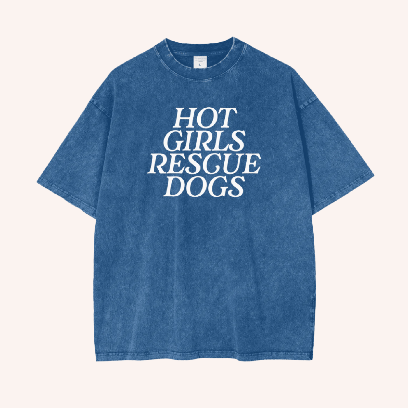 Mutty Prints - Wholesale Screen Printed T-Shirt - Women's - Hot Girls Rescue Dogs Tee4