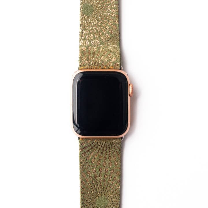 Starburst Green Watch Band for wholesale by KEVA and Created By