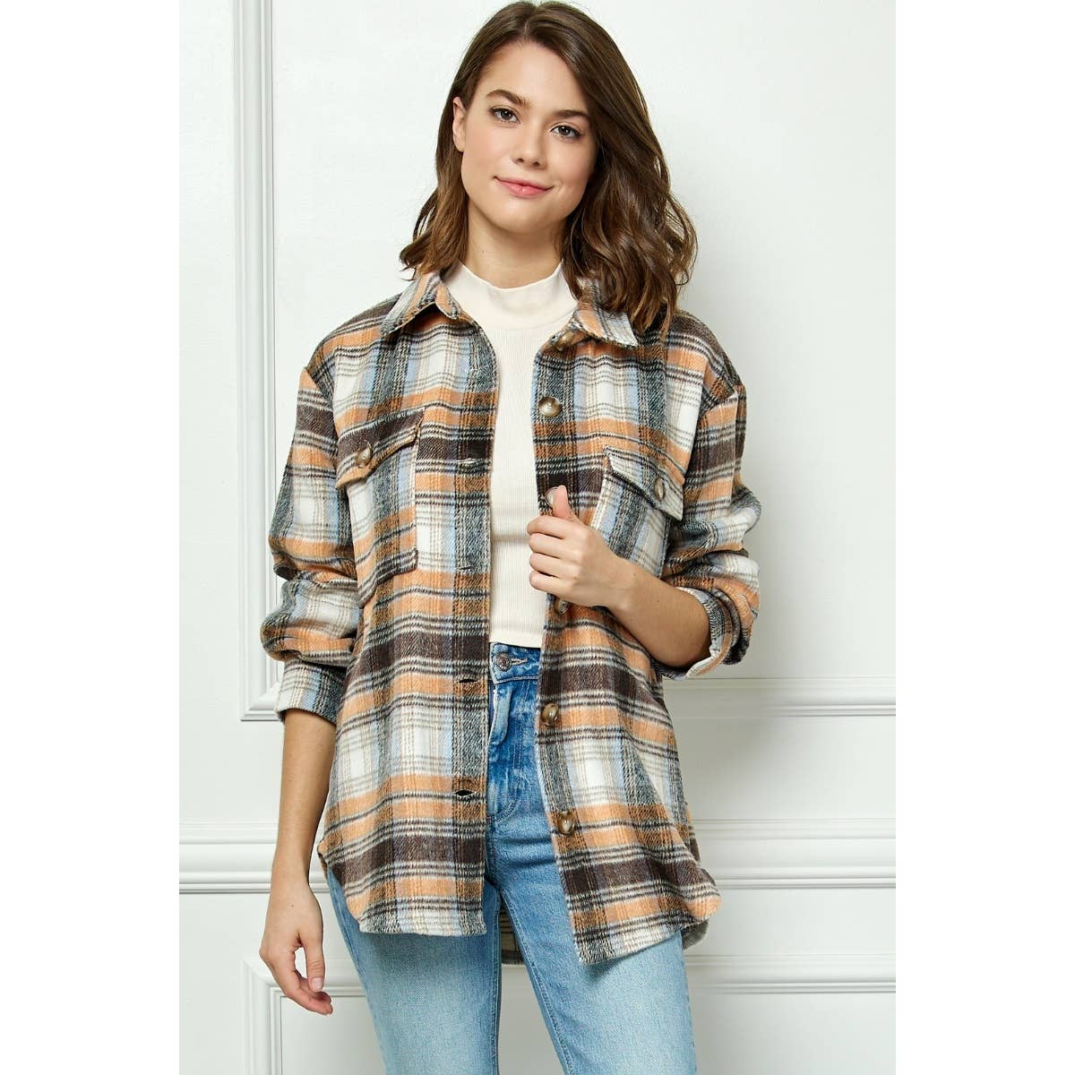 Veveret - Wholesale Jas - Dames - Klassieke geruite beugel10