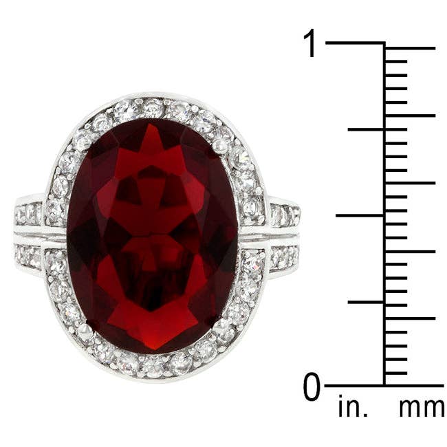 JGoodin - Wholesale Cocktail/statement ring - Ruby Red Cocktail Ring2