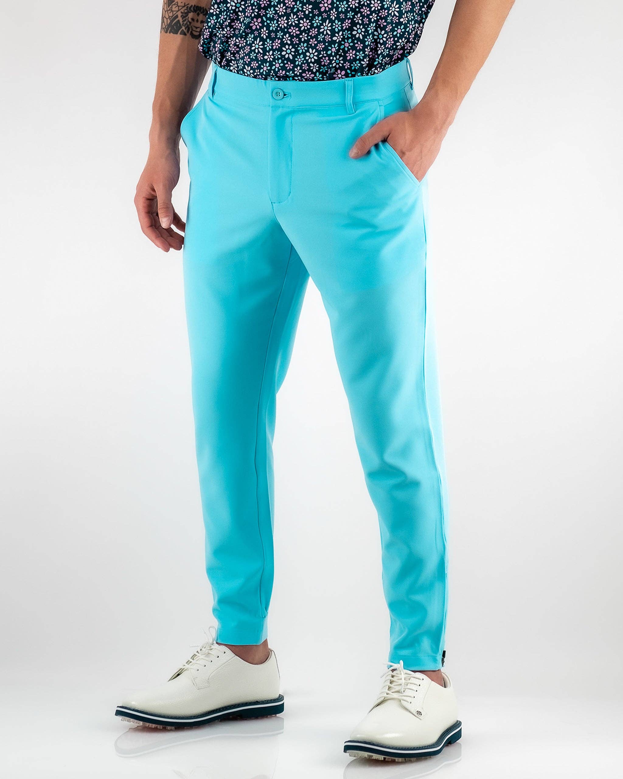 Pins and Aces Golf Co. - Wholesale Joggingbroeken - Heren - Performance Jogger - Babyblauw6