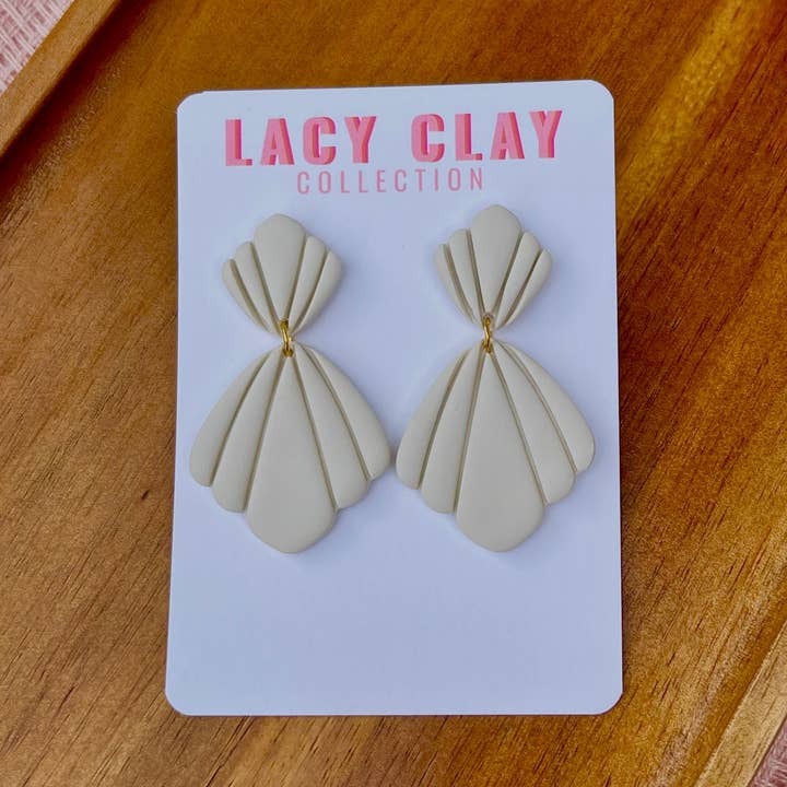 Lacy Clay Collection - Wholesale Dangle Earrings - The Saylor0