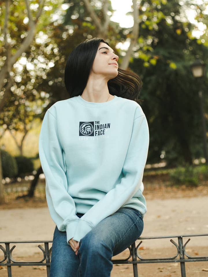 Indicom Brands - Wholesale Graphic Sweatshirt - Unisex - Nomad Blue6