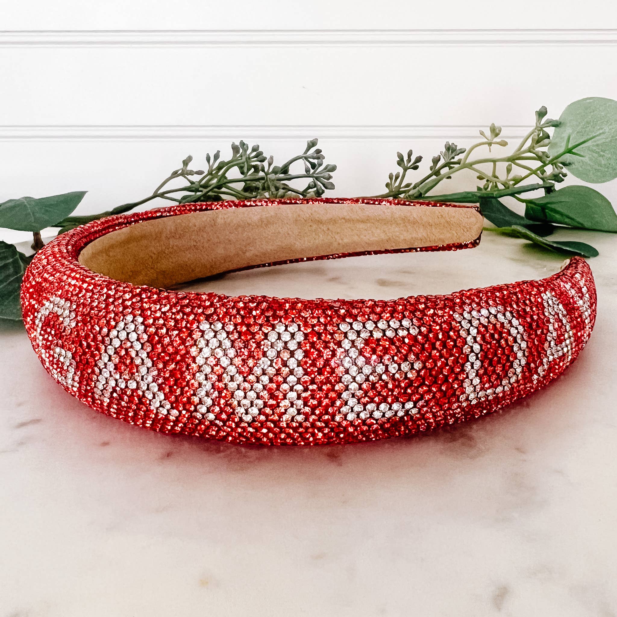 Lou & Co - Wholesale Fashion Headband - Women's - H-113-Orange White0