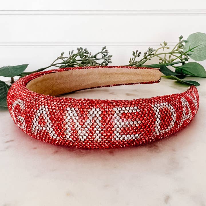 Lou & Co - Wholesale Fashion Headband - Women's - H-113-Orange White