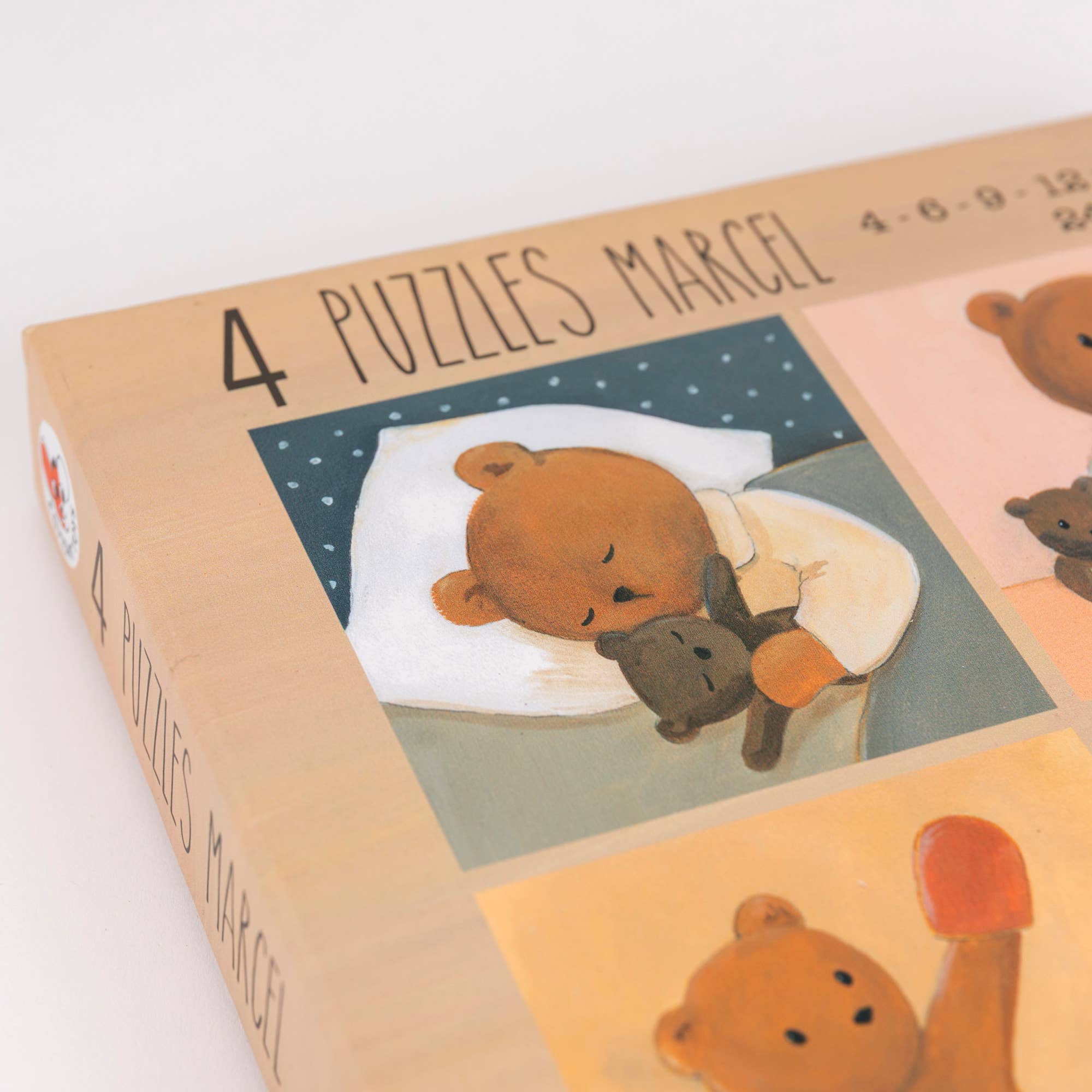 Egmont - Wholesale Puzzle - Kids -  4 Puzzles Marcel16