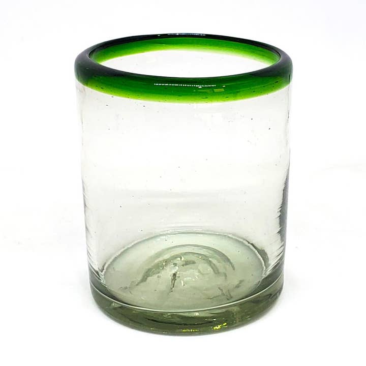 Mexican Recycled Emerald Green Rim 10 oz Tumblers and other Purchase Wholesale lemonade cups. Free Returns & Net 60 Terms on Faire trending on Faire.