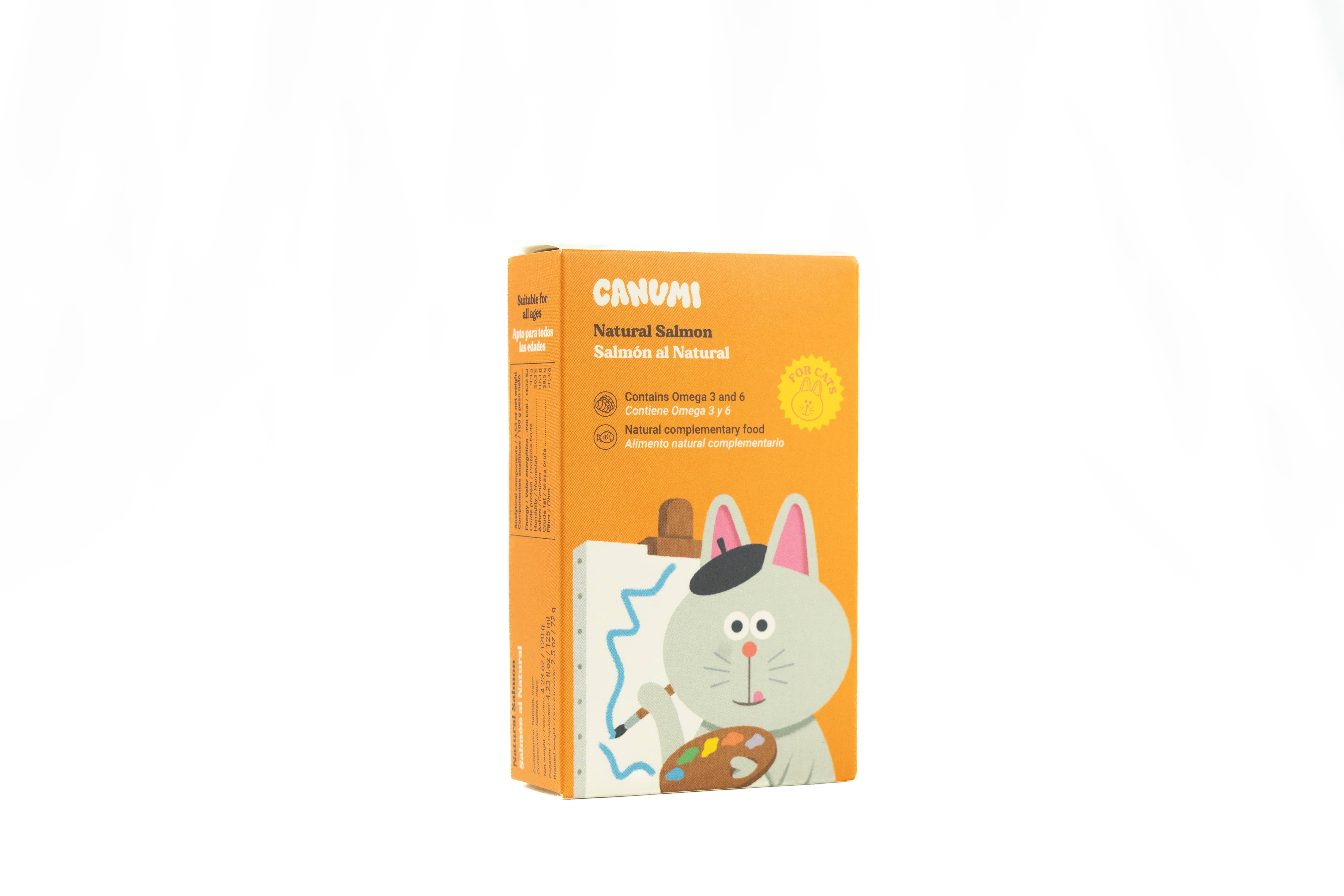 Canumi – wholesale Pet food – Dog – Natural salmon Cats2