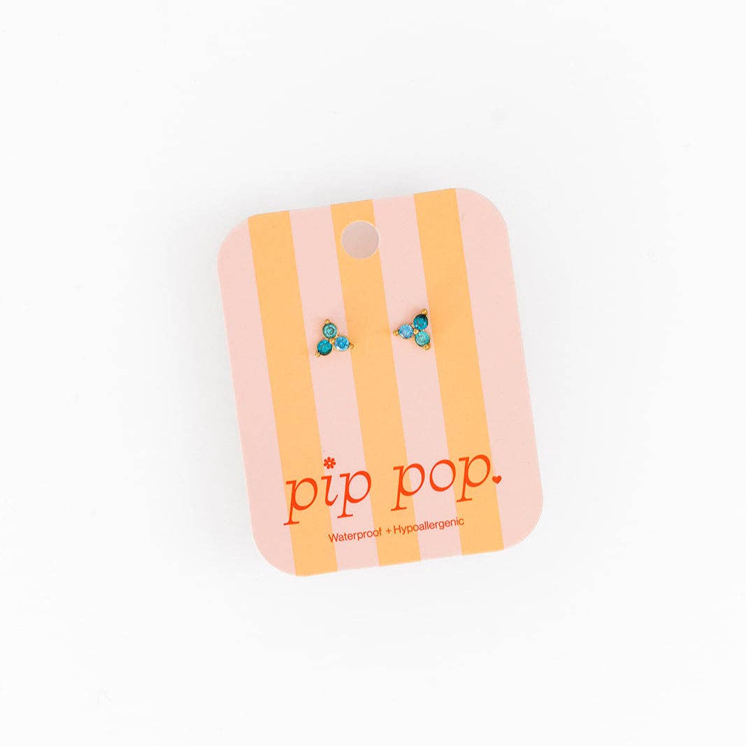 Pip Pop Post – wholesale Stud/post earrings – Ombré Gem1