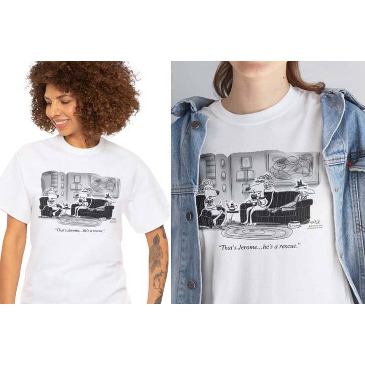 Jerome Rescue - T-Shirts (klassisch oder tailliert für Damen) für den Großhandel von Graham Sale
