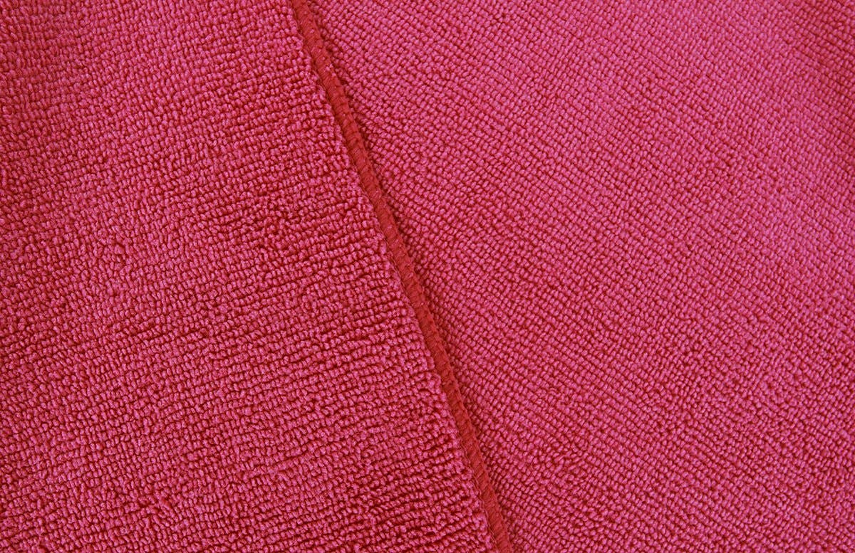 Everplush - Wholesale Cleaning Cloth - Commercial Microfiber Cleaning Cloths, 12 Pack - Red2