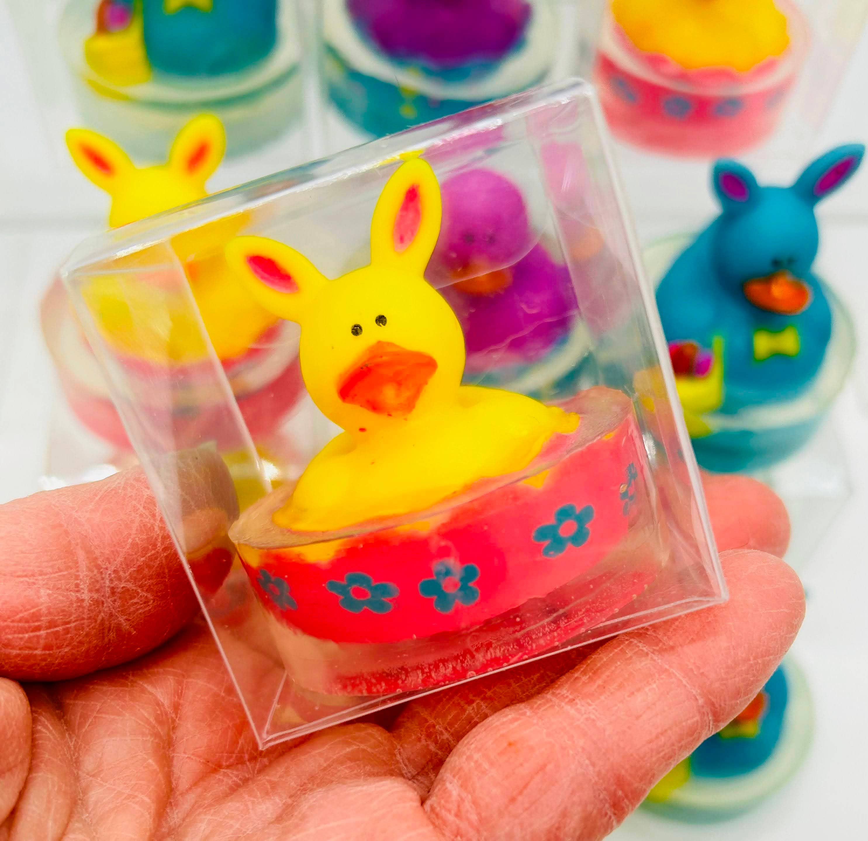 Just Bubbly - Wholesale Bath Toy - Baby - Easter Rubber Duckie Novelty Soap & Toy 1