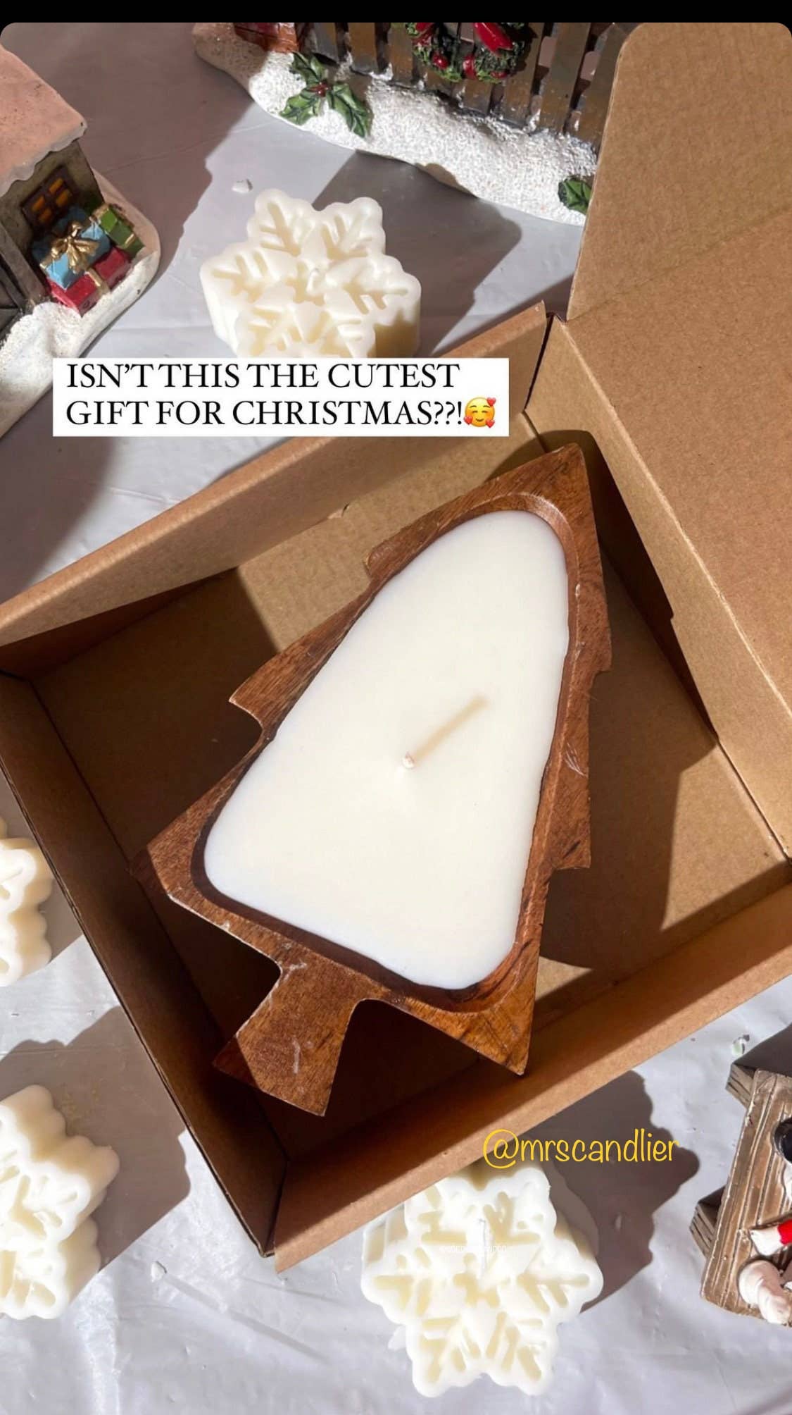 Woodware&Co - Wholesale Decorative Plate/Dish/Bowl - Mini Christmas Tree Wood Bowl3