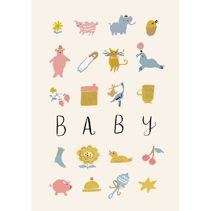 New Baby Toys Petite Card single - GCN 176 for wholesale by Roger La Borde